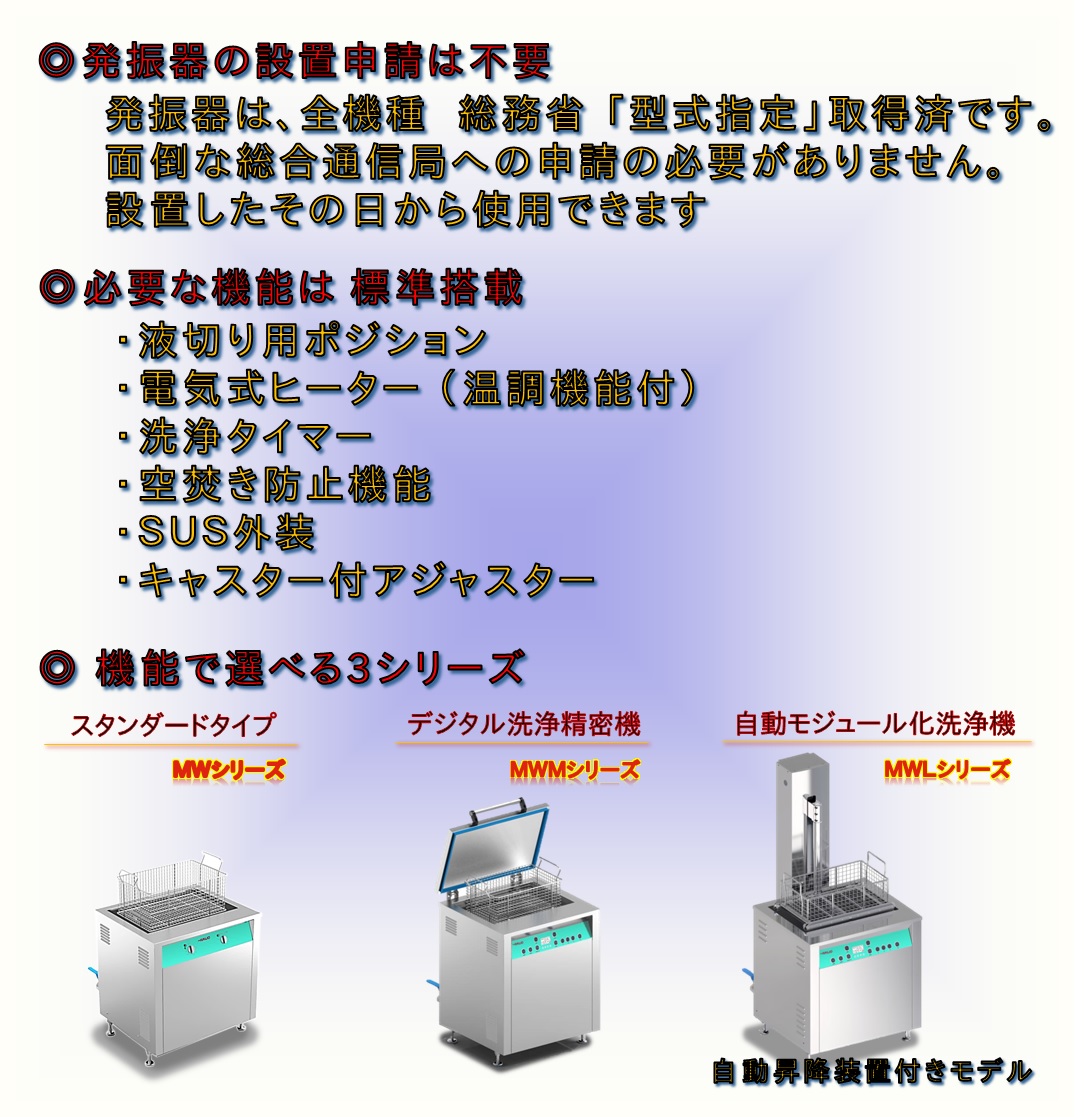 大型の洗浄物もすっぽりと入る超音波洗浄機　カイジョー「ソノクリーナープラス」が新登場！