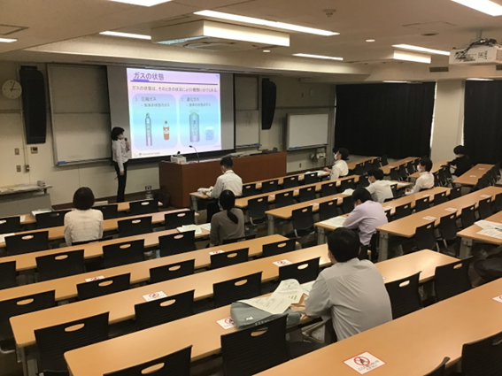 香川大学　医学部にて高圧ガス保安講習会を行いました。