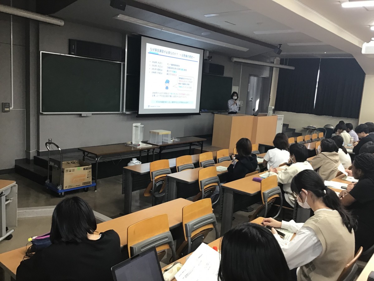 香川大学　農学部にて高圧ガス保安講習会を行いました